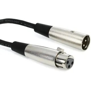 Hosa XLR-105 XLR3F/XLR3M 152,4 cm Schwarz