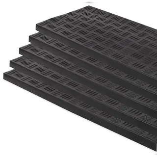 Karat Gummi-Stufenmatten für außen Madras 25 x 75 cm