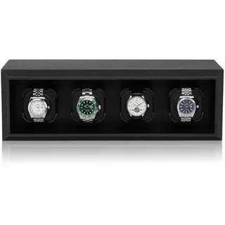 LUXWINDER Uhrenbeweger AFFINITY Uhrenbeweger 4 Uhren, (Uhrenboxen, Uhrenkasten Uhrenbeweger 4 Uhren)