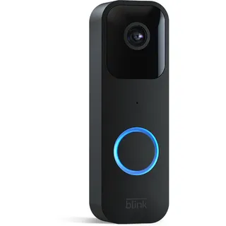 Amazon Blink Video Doorbell - Zwei-Wege-Audio, HD-Video, Bewegungssensor, schwarz