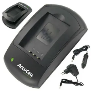 AccuCell Schnell-Ladegerät passend für Sanyo UR-121, UR-124