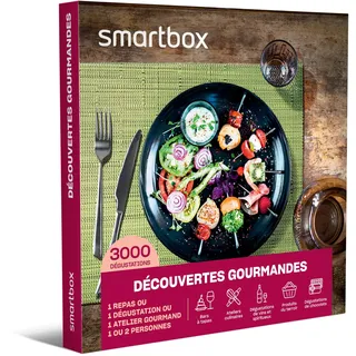 SMARTBOX - Geschenkset für Männer, Frauen oder Paare – originelle Geschenkidee: Mahlzeiten, Kochworkshops, Verkostungen für 1 oder 2