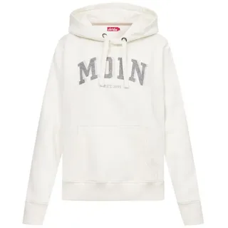 DERBE Hoodie in Creme - L