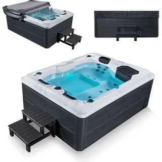 Artsauna Oasis 210 x 160 x 80 cm mit Treppe 