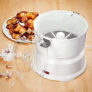 LVSEWOA Elektrische Kartoffelschälmaschine, multifunktionale Kartoffelschälmaschine, zum schnellen Schälen großer Mengen Kartoffeln (Zittern ist während des Gebrauchs normal)