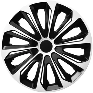 NRM Strong Duocolour 16" Zoll Radzierblenden Schwarz/weiß