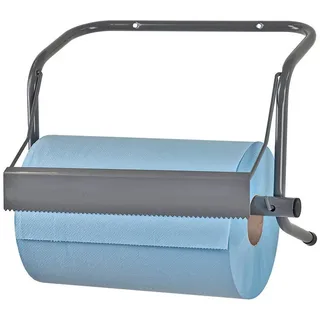 DEMA Putztuchrollenhalter Wandhalter für Putz-rolle Tuch Putztuchrollen Papier 40cm