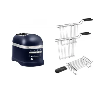 inkl. Brötchenaufsatz + Sandwichzange tintenblau