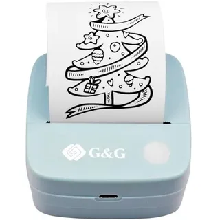 G&G GA-SD001BL Thermodirekt-Drucker 30 mm, 25 mm, 15mm
