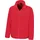 Microfleece Jacke Rot M