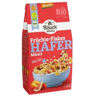 Bauckhof Hafer Müsli Früchte + Flakes bio