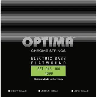 OPTIMA Bass Flatwound 045/100 long scale