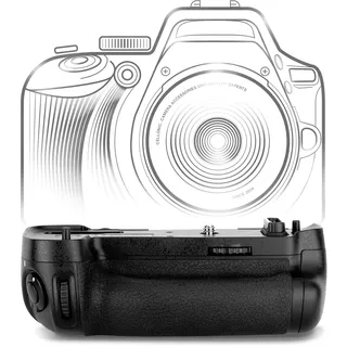 CELLONIC Batteriegriff kompatibel mit Nikon D7500, D750, MB-D16 | Für EN-EL15 Batterien, Vertikaler Handgriff für zusätzlichen Komfort bei langen Aufnahmen