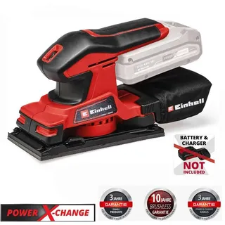Einhell Schwingschleifer Akku-Schwingschleifer TC-OS 18/187 Li Solo (ohne Akku / Ladegerät