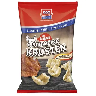 CHIPS XOX Schweinekrusten in frittierte Schweineschwarten 100g 5er Pack