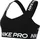 HF5372-010 W NP Bra TT Sports Bra Damen Multicoloured Größe S in Schwarz BLACK/BLACK/WHITE