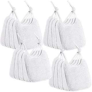 Erwin Müller Frottier Lätzchen 20er-Pack in weiß | Gr.: onesize