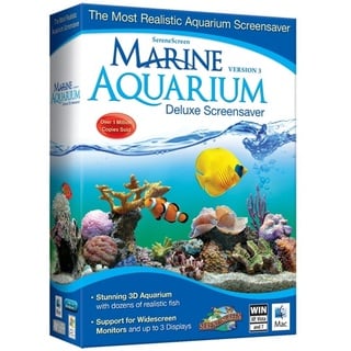 Marine Aquarium Deluxe Screensaver, English