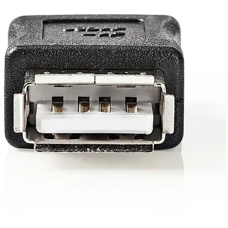 Nedis CCGB60900BK Kabeladapter USB-A Schwarz