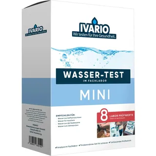 IVARIO Wassertest Mini 8 Prüfwerte