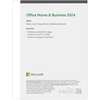 Microsoft Office 2024 Home and Business PKC EN