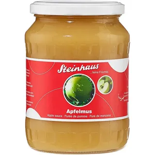 Steinhaus Obstkonserve, Steinhaus Apfelmus feine Früchte fruchtig süß fein püriert 700g