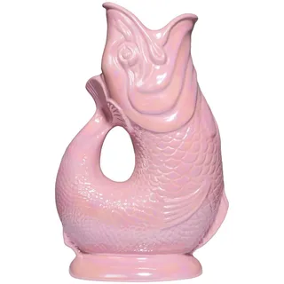 Gluckigluck Karaffe, Hellrosa, Keramik, Tiere, 1.2 L, Organisch, handgemacht, Kaffee & Tee, Kannen, Karaffen