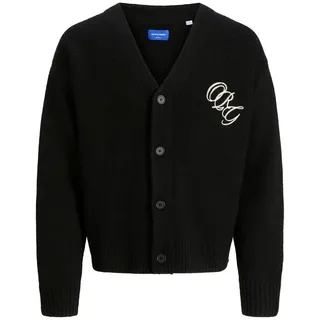 Jack & Jones Junior Strickjacke in Black | Gr.: 164