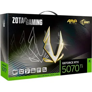 Zotac GAMING GeForce RTX 5070 Ti AMP Extreme INFINITY 16GB GDDR7 Grafikkarte 3x DP, 1x HDMI