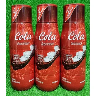 open food 6x Cola Gut&Günstig Getränkesirup Sirup Konzentrat Sprudler 500ml Soda Limo