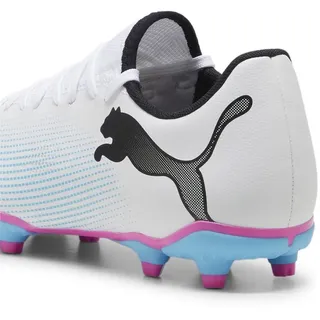 puma white/puma black/poison pink 45