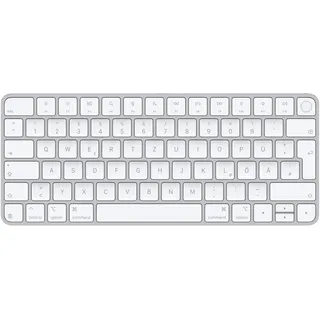 Apple Magic Keyboard mit Touch ID und Ziffernblock DE weiß MXCK3D/A