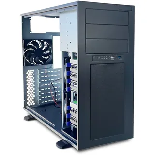 Fantec AT-835-3525 PC-Gehäuse, bis E-ATX (SSI EEB, 12"x13")