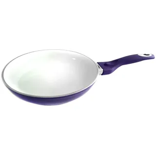 Durandal Keramikpfanne mit Antihaftbeschichtet - Bratpfanne Induktion - Non Stick Pan - Induktionspfanne - Kleine Pfanne Induktion - Grillpfanne Induktion - Pfanne - Bratpfanne (Lila)