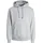 Bradley Kapuzenpullover Light Grey Melange M