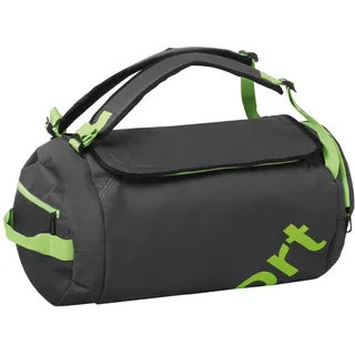 Uhlsport Cape Bag Tasche Anthra/Fluo Grün M