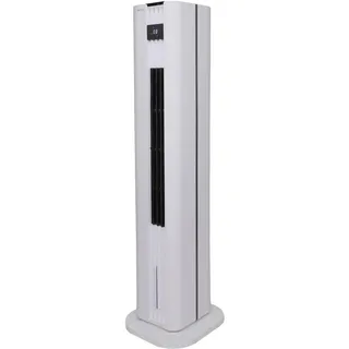 Be Cool Turmluftkühler Heizfunktion – 4,5L Wassertank – 75W Kühlleistung & 3000W Heizen – 3 Geschwindigkeiten – Touch-Bedienfeld – Fernbedienung – Timer – Oszillation