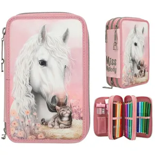 DEPESCHE 3-Fach Federtasche TRUE FRIENDS