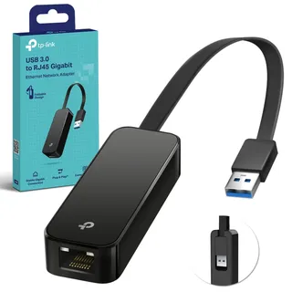 TP-Link UE306 USB auf Ethernet Adapter, USB 3.0 zu RJ45 1000Mbps Ethernet LAN Netzwerkadapter, Plug-and-Play in Nintendo Switch, Windows 11/10/8.1, Mac OS und Linux OS