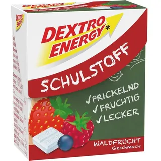 Kyberg Pharma Vertriebs GmbH Dextro ENERGY Schulstoff Waldfrucht Täfelchen