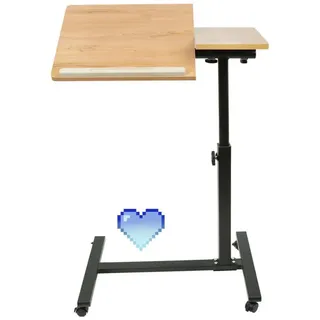 LuxusKollektion Stehpult Stehpult Höhenverstellbar Holzfarbe 60x34,5cm (1-St) braun 35 cm x 58 cm x 34.5 cm