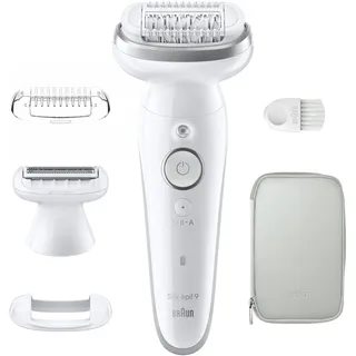 Braun Silk-épil 9 9-041 weiß/silber