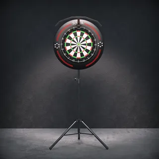 SOLLA Dartboard Stand, Ständer für Dartscheiben, Tragbares Stativ für Dartscheiben, Geeignet für Geeignet für Sisal- und elektronische Dartscheiben (Dartscheibe Nicht enthalten)