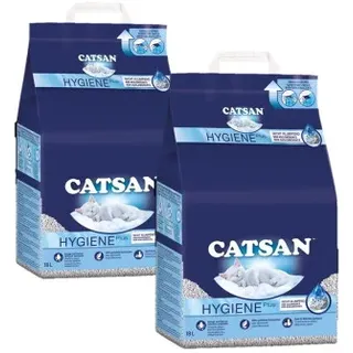 Catsan Hygiene plus 2 x 18 l