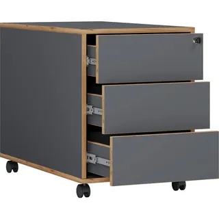 VCM Salia Rollcontainer 70 x 39 x 50 schwarz