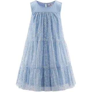 happy girls Sommerkleid HAPPY GIRLS "Mädchenkleid", Mädchen, Gr. 128, EURO-Größen, light blau, Stoff, 100% Polyester, normal, Kleider Sommerkleid