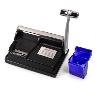 LK Trend & Style Tischdrehmaschine Powermatic I+ Elite Zigarettenzubereiter mit Zubehör, (Dazu eine XXL Zigarettenbox - mehr Vorrat, Ordnung), eine der besten Zigarettenfertiger auf dem Markt