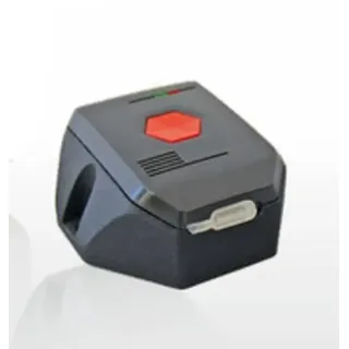 distyNotruf STATIONÄR Fest installierbarer Disty Notruf NEO, Handelsübliche Akkus gewähren eine Standby Zeit von ca. 1,5 Jahren