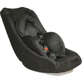 Melia Cargo Fahrradsitz für 0-9 Monate Schwarz - Schwarz