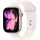 GPS 46mm Rose Gold Aluminium Sport Band light blush S/M